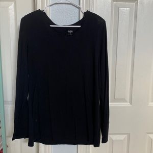 A.n.a long sleeve shirt. Size L